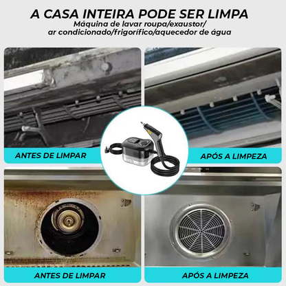 Máquina de limpeza a vapor pressurizada tudo-em-um