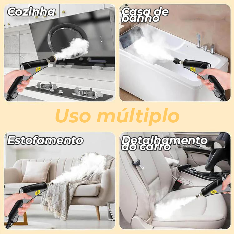 Máquina de limpeza a vapor pressurizada tudo-em-um