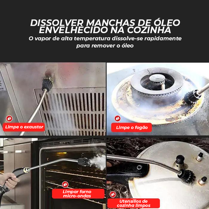 Máquina de limpeza a vapor pressurizada tudo-em-um